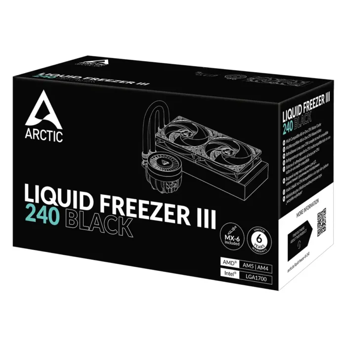 CPU vodeno hlađenje Arctic Freezer III 240 Black - Image 4