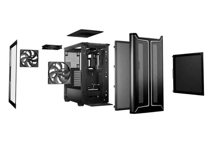 Kućište Be Quiet Pure Base 501 DX Black Window BGW76 - Image 3