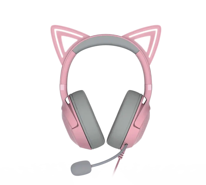 Gaming Slušalice sa mikrofonom RAZER Kraken Kitty V2 - Roze RGB