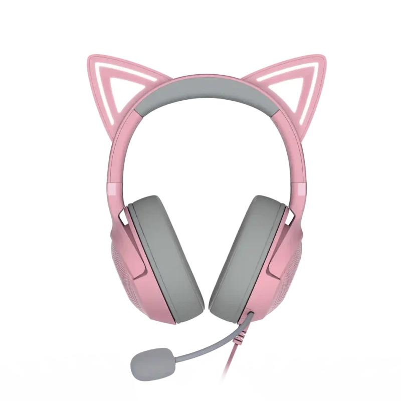 Gaming Slušalice sa mikrofonom RAZER Kraken Kitty V2 - Roze RGB