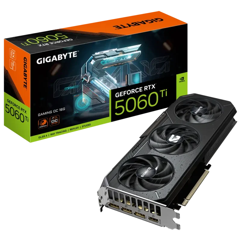 Grafička karta Gigabyte GeForce RTX 5060 Ti Gaming OC GV-N5060TGAMING OC-16GD 16GB GDDR7