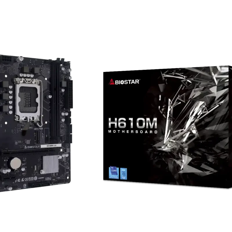 Matična ploča 1700 Biostar H610MHC 2.0  VGA/HDMI M.2