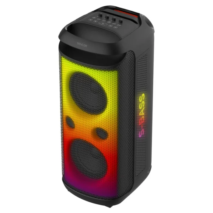 Karaoke zvučnik Sencor Partycone Boost 250W/TWS/IPX4/bežični mikrofon/FM/SD/2xUSB - Image 3
