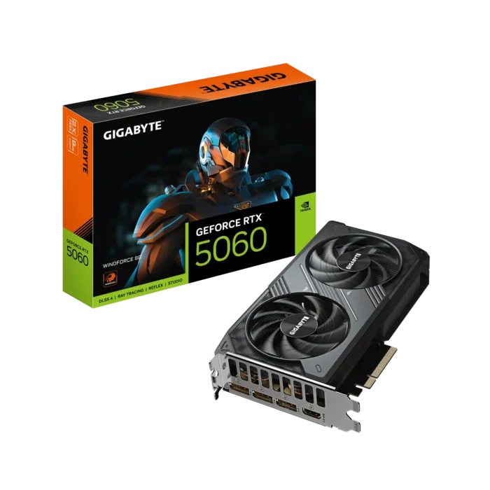 Grafička karta Gigabyte GeForce RTX 5060 Windforce GV-N5060WF2-8GD 8GB GDDR7