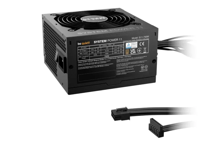 Napajanje Be Quiet System Power 11 750W Bronze  BP012EU ATX3.1 - Image 3
