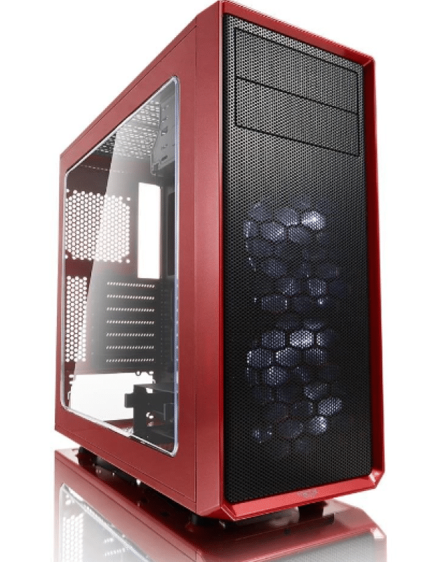 Kućište Fractal Design Focus G Red Window, FD-CA-FOCUS-RD-W