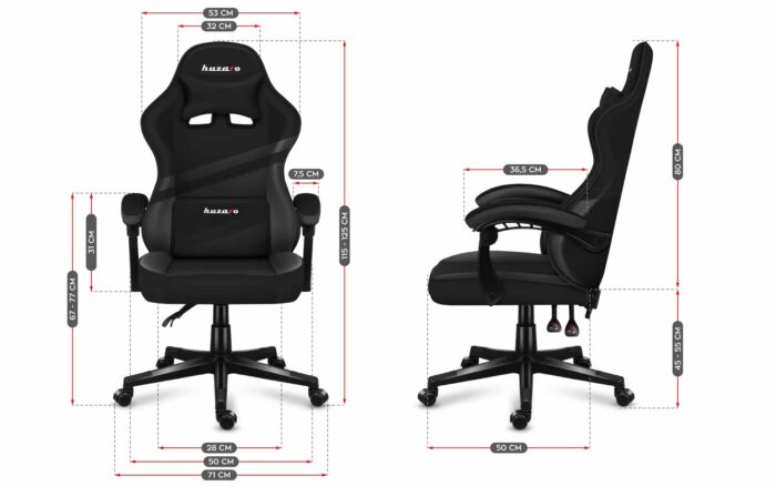 Huzaro Gaming stolica Force 4.4 Carbon Mesh - Image 15