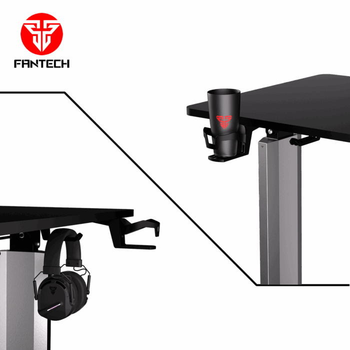 Gejmerski sto Fantech WS414 Work Station crni - Image 7