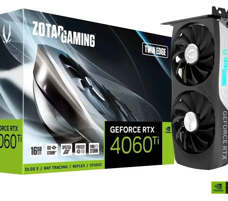Grafička karta Zotac GAMING GeForce RTX 4060 Ti Twin Edge 16GB DDR6 128 bit 3xDP/HDMI