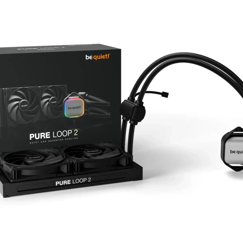 CPU vodeno hladjenje Be Quiet ARGB Pure Loop 2 240mm BW017 (AM4,AM3,1151,1150,1155,1200,1700)