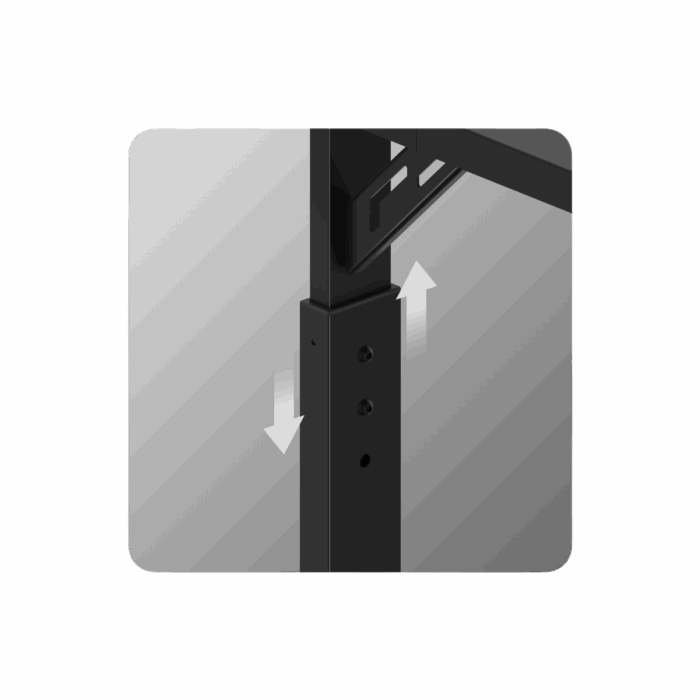 Podesivi Gejmerski sto Huzaro Hero 2.6 Black - Image 13