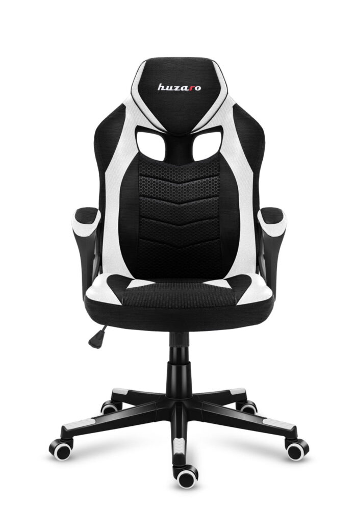 Gejmerska stolica HUZARO Force 2.5 White Mesh - Image 2