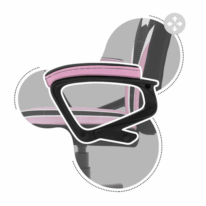 Dečija kompjuterska stolica RANGER 1.0 Pink - Image 18