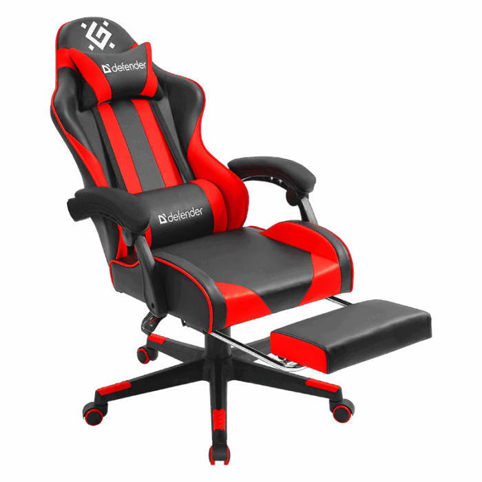 Gaming stolica Defender Rock crno/crvena - Image 6