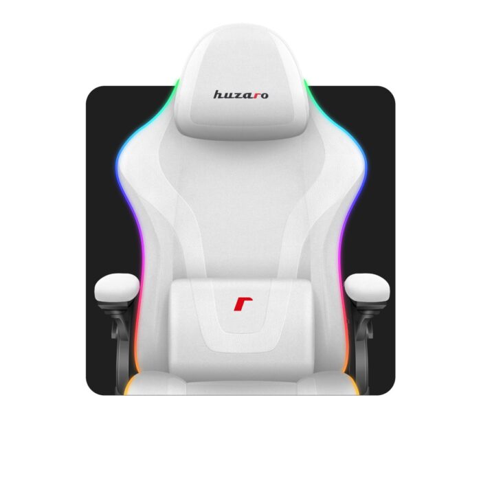 Gejmerska stolica Huzaro Force 4.6 RGB White Mesh - Image 24