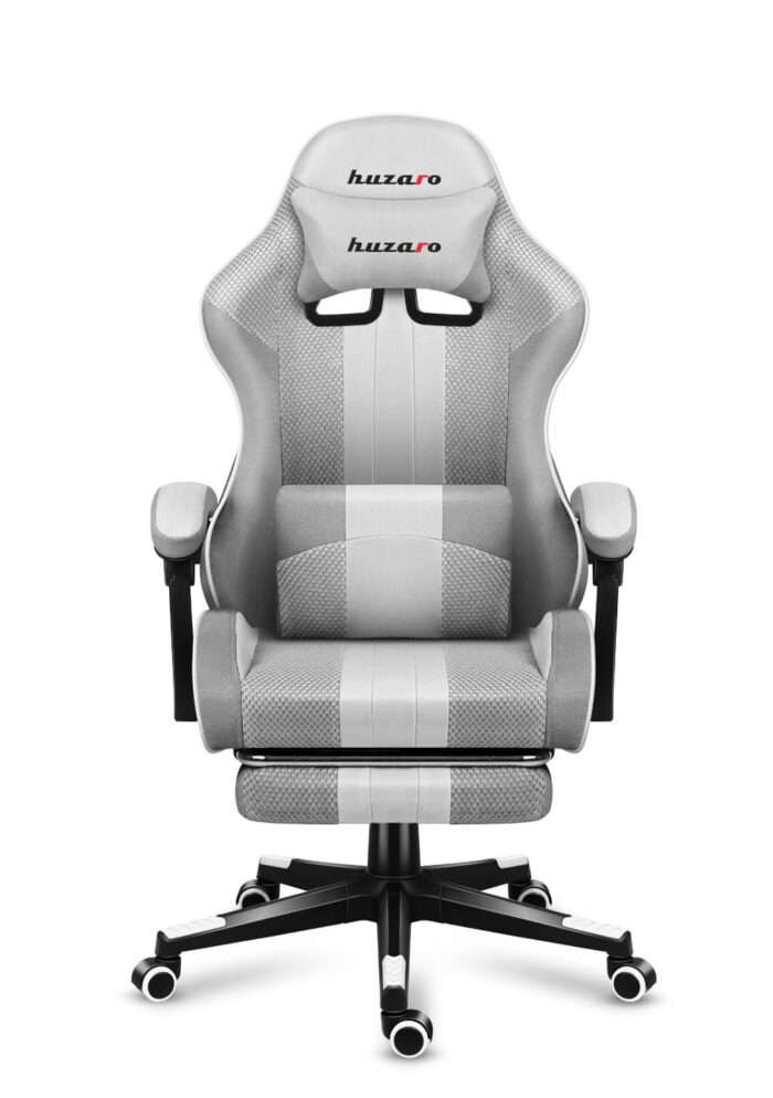 Gejmerska stolica Huzaro Force 4.7 White Mesh - Image 2
