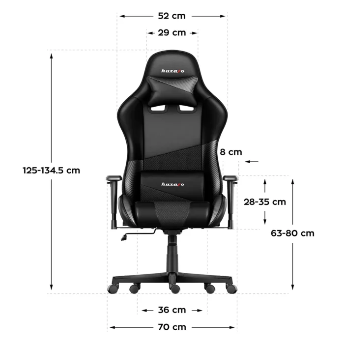 Gejmerska stolica Huzaro Force 6.2 Carbon - Image 4
