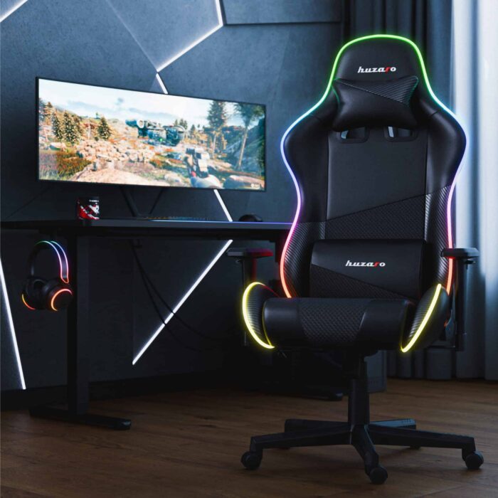 Gejmerska stolica Huzaro Force 6.2 RGB Mesh - Image 16