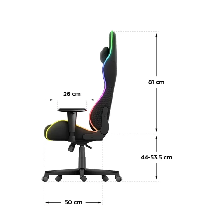 Gejmerska stolica Huzaro Force 6.2 RGB Mesh - Image 6