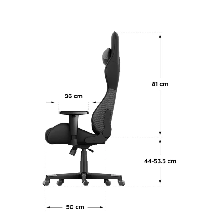 Gejmerska stolica Huzaro Force 6.2 Gray Mesh - Image 5