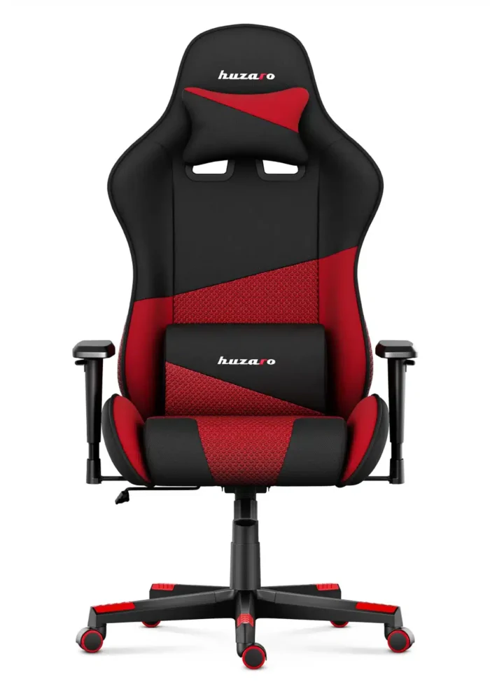 Gejmerska stolica Huzaro Force 6.2 Red Mesh - Image 4