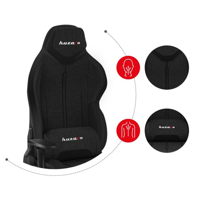 Gejmerska stolica Huzaro Force 7.9 Crna - Image 17