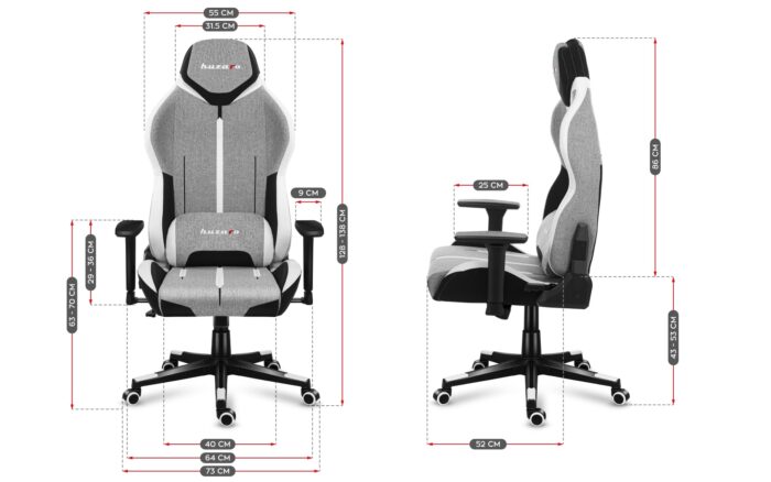 Gaming Stolica Huzaro Force 7.9 Siva - Image 5