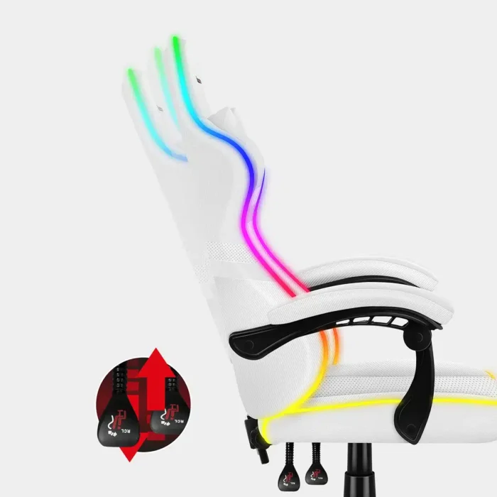 Huzaro Gaming stolica Force 4.4 RGB White - Image 31