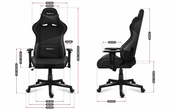 Gejmerska stolica Huzaro Force 6.2 Carbon - Image 18