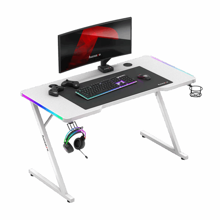 Huzaro Hero Gaming sto 2.5 White RGB