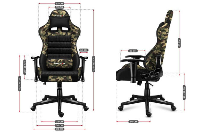 Gejmerska stolica Force 6.0 Camo Mesh - Image 20