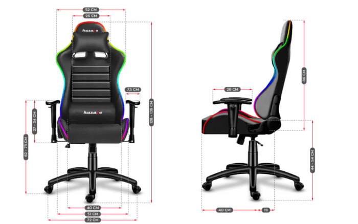 Gejmerska stolica sa LED osvetljenjem Force 6.0 RGB - Image 16