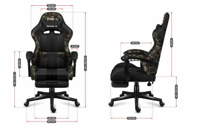 Gaming stolica FORCE 4.7 Camo Mesh - Image 17