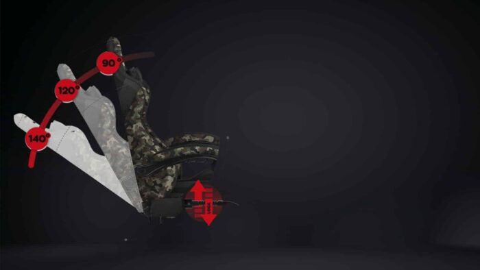 Gaming stolica FORCE 4.7 Camo Mesh - Image 14