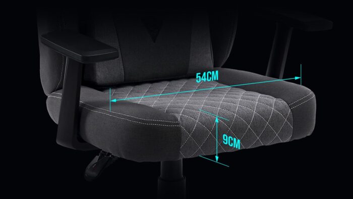 Gejmerska stolica Gamdias Zelus E4 Weave sivo-crna - Image 9