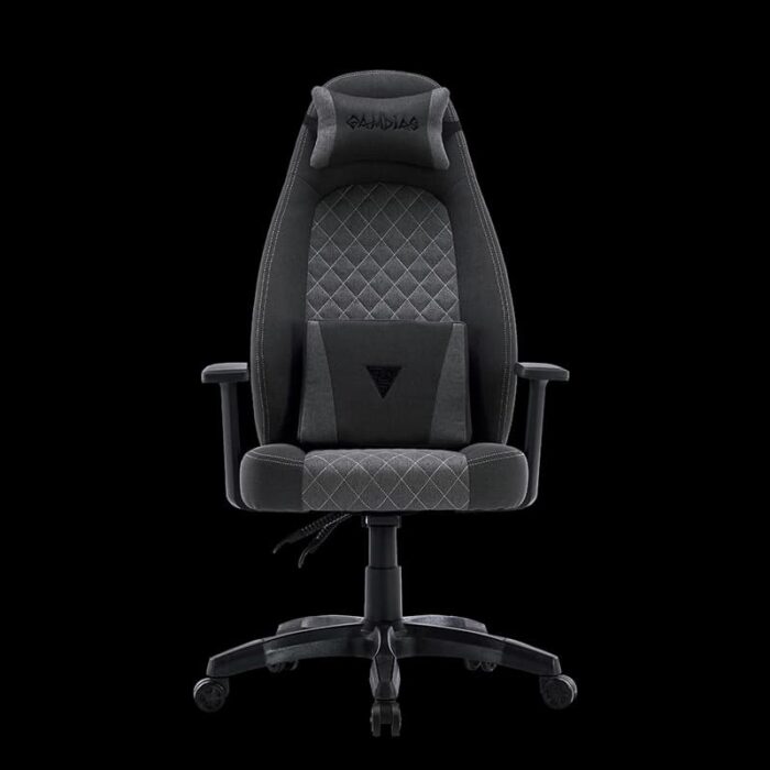 Gejmerska stolica Gamdias Zelus E4 Weave sivo-crna - Image 5