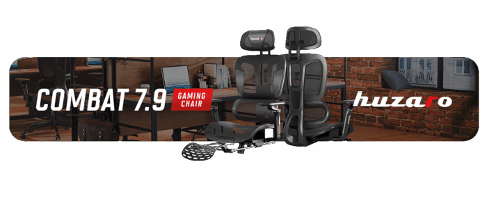 Gaming stolica Huzaro Combat 7.9 Black - Image 7