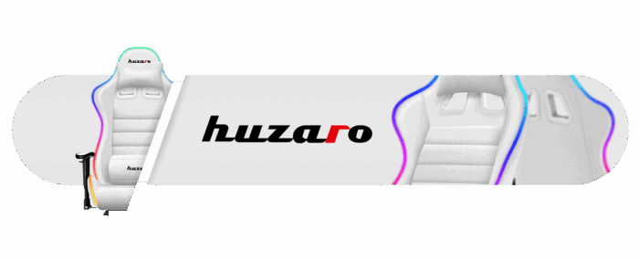 Gejmerska stolica Huzaro Force 6.0 Bela - Image 13