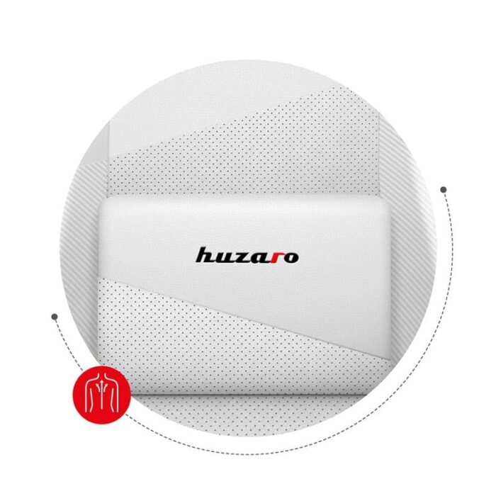 Gejmerska stolica Huzaro Force 6.2 Bela RGB - Image 11