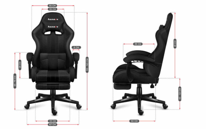 Gejmerska stolica FORCE 4.7 Carbon Mesh - Image 24