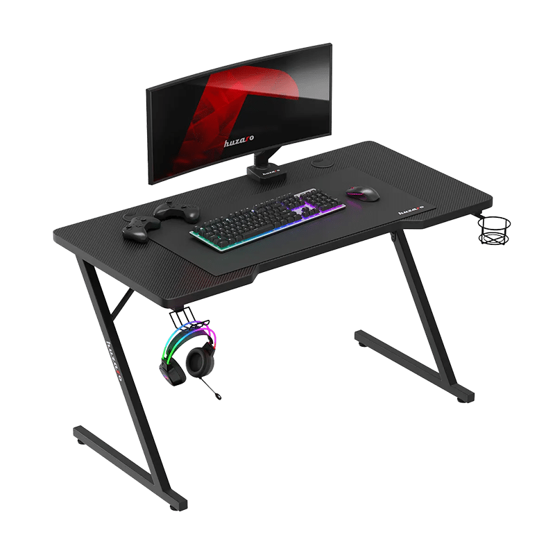 Gejmerski sto Huzaro Hero 2.5 crni