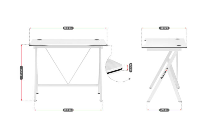 Huzaro Gaming sto Hero 1.4 White - Image 21