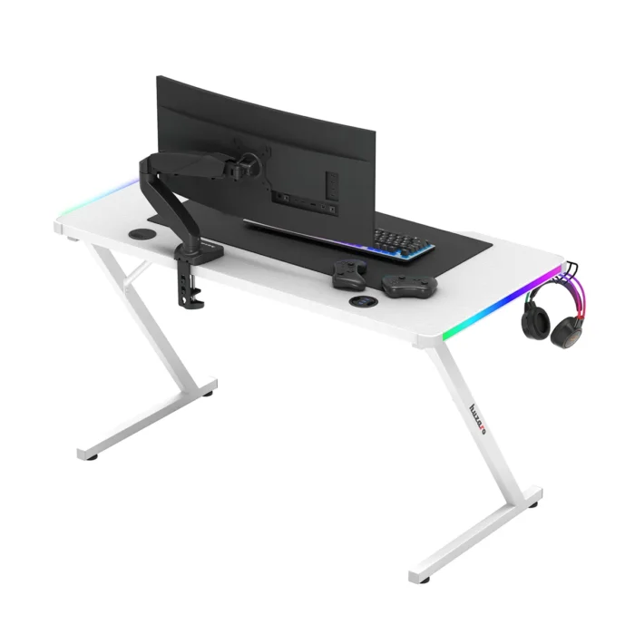 Huzaro Hero Gaming sto 2.5 White RGB - Image 9