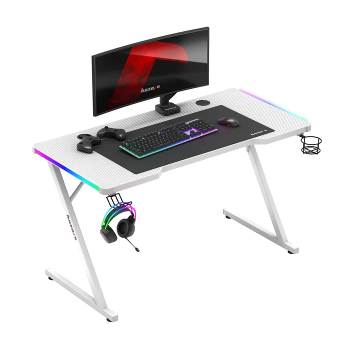 Huzaro Hero Gaming sto 2.5 White RGB - Image 5