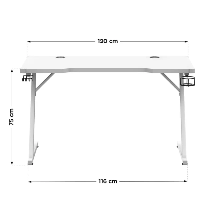 Huzaro Hero Gaming sto 2.5 White RGB - Image 11
