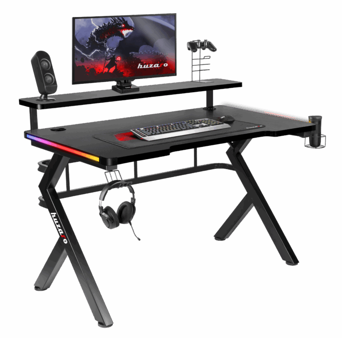Gejmerski sto Huzaro Hero 5.0 RGB