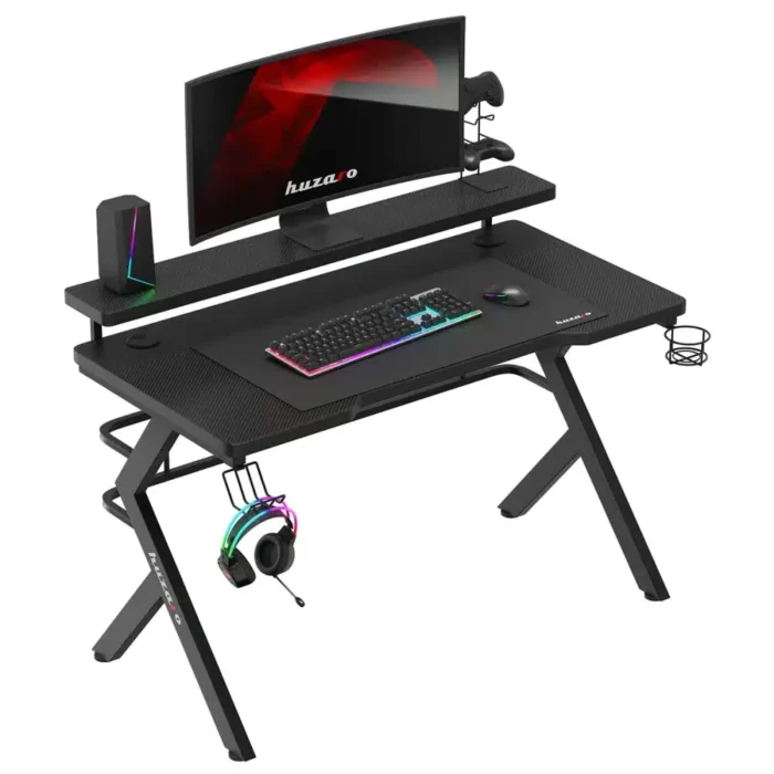 Gejmerski sto Huzaro Hero 5.0 Crni - Image 2
