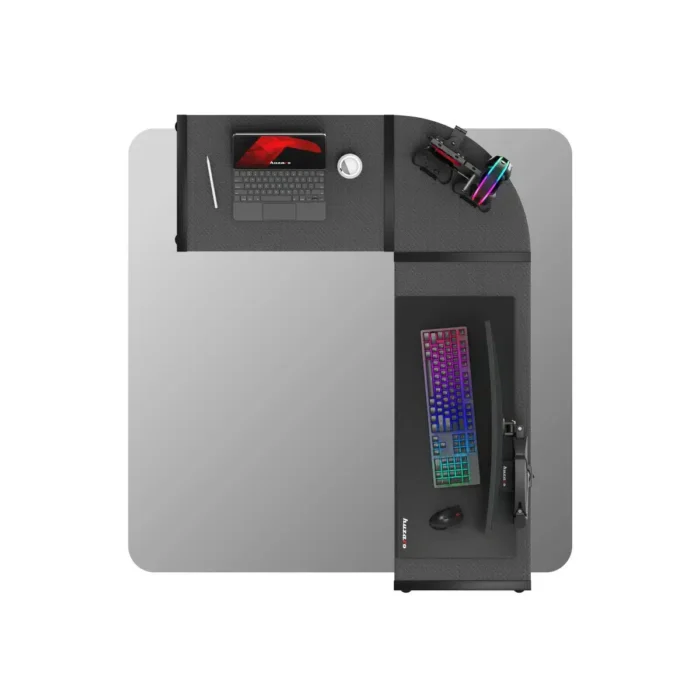 Gejmerski sto ugaoni Huzaro Hero 6.0 Crni - Image 20