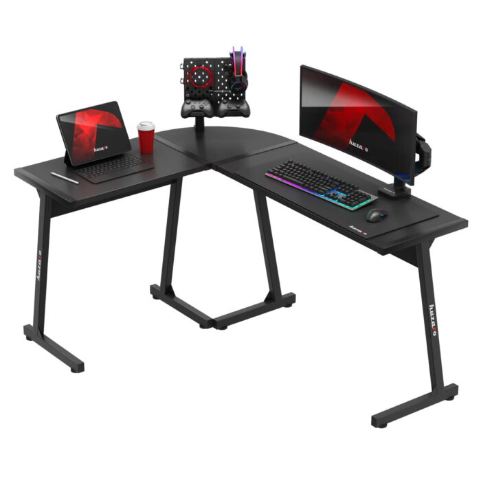 Gejmerski sto ugaoni Huzaro Hero 6.0 Crni - Image 23