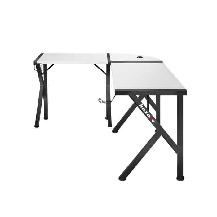Gejmerski sto ugaoni Huzaro Hero 6.3 beli - Image 6